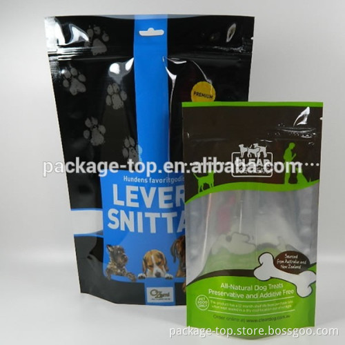 stand up pouch with zipper/plastic zip lock bag/doypack bag with window